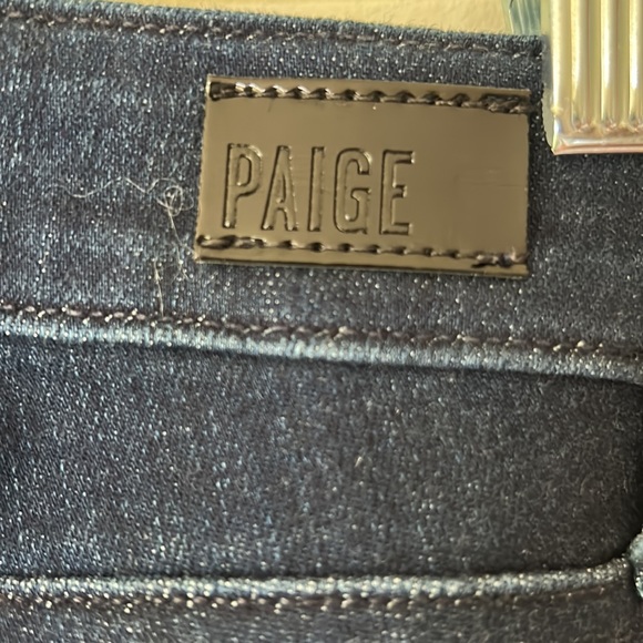 Paige dark wash women’s Verdugo ultra skinny denim jeans size 26 EUC. - Picture 4 of 5